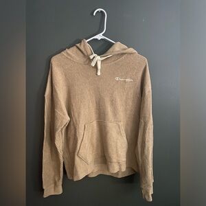 Champion Ribbed Sweatshirt- Cream/Tan- Medium